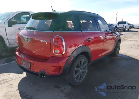 2014 Mini Countryman Cooper S из США, поврежденный, VIN WMWZC3C55EWT00996
